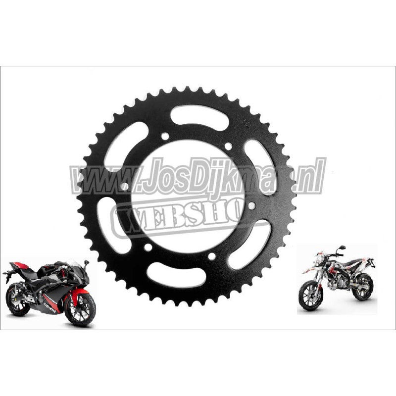 Gear set Derbi / Aprilia Cast wheels 11-52 + Chain Order? Ordered before 4:00 PM? Processed today