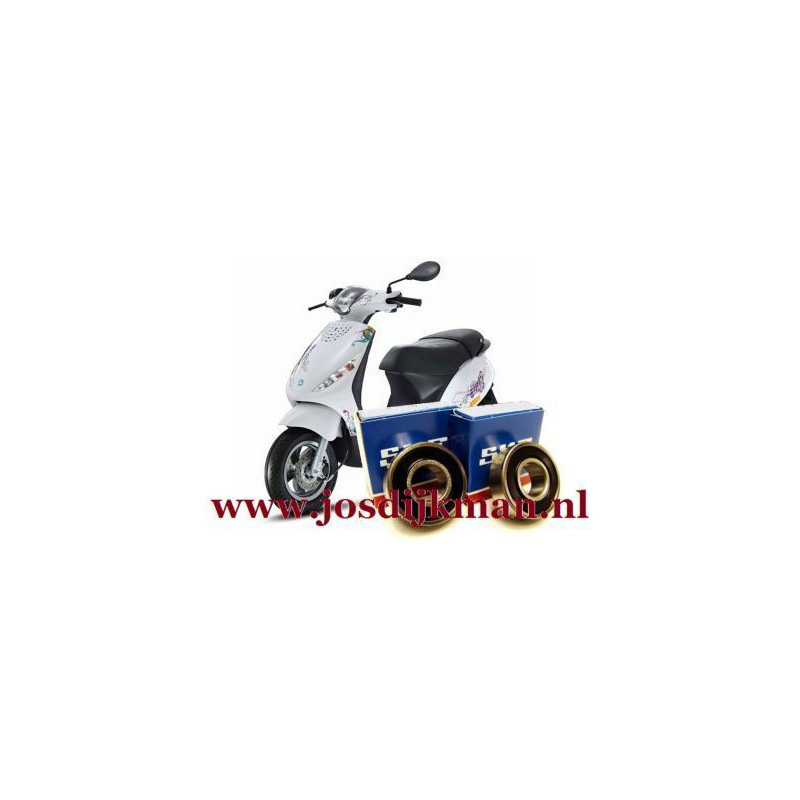 Wiellagerset Piaggio Zip 2000 voorwiel L+R