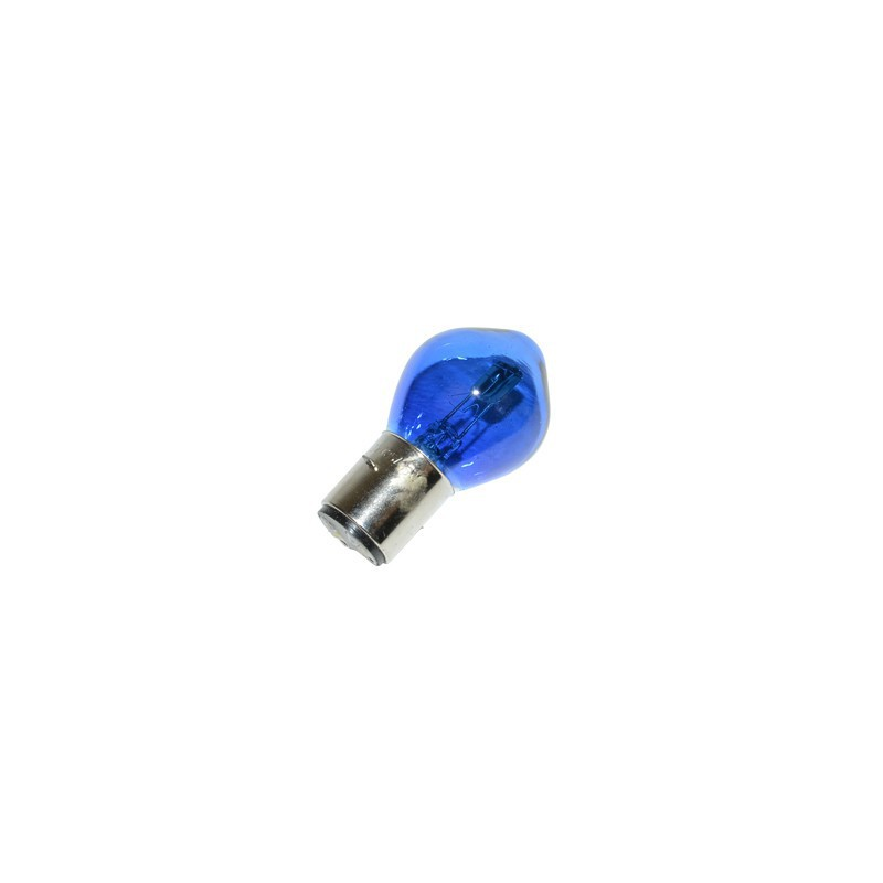 Lamp BA20 12V/35-35W Blauw