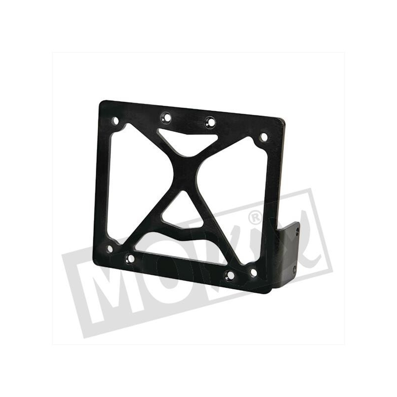 Kentekenplaathouder Liggend Zwart 145X125 Kentekenplaathouder Liggend Zwart 145X125