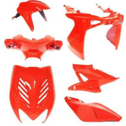 Plaatwerkset DMP Aerox 8-Delig Rood