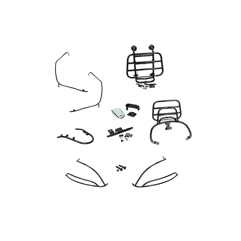 Sierbeugelset Compleet Vespa Primavera / Sprint Glans Zwart