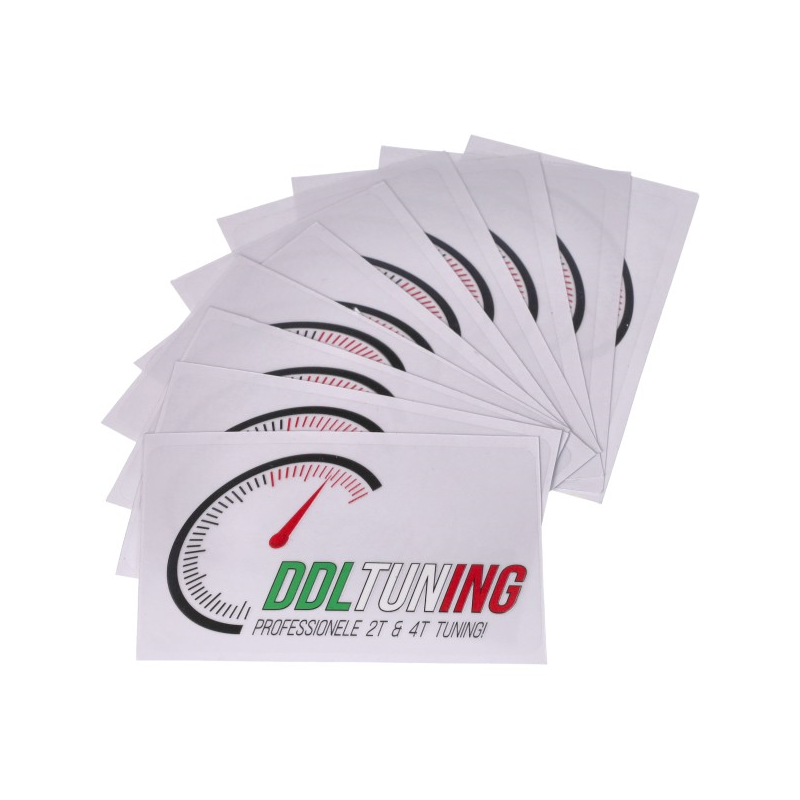 Sticker DDL Tuning 100X60MM Per Stuk