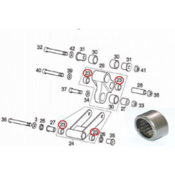 DRD PRO - Pro Link systeem Naaldlager Midden