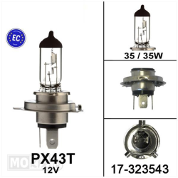 Lamp HS1 35/35 Watt 12V PX43t Halogeen