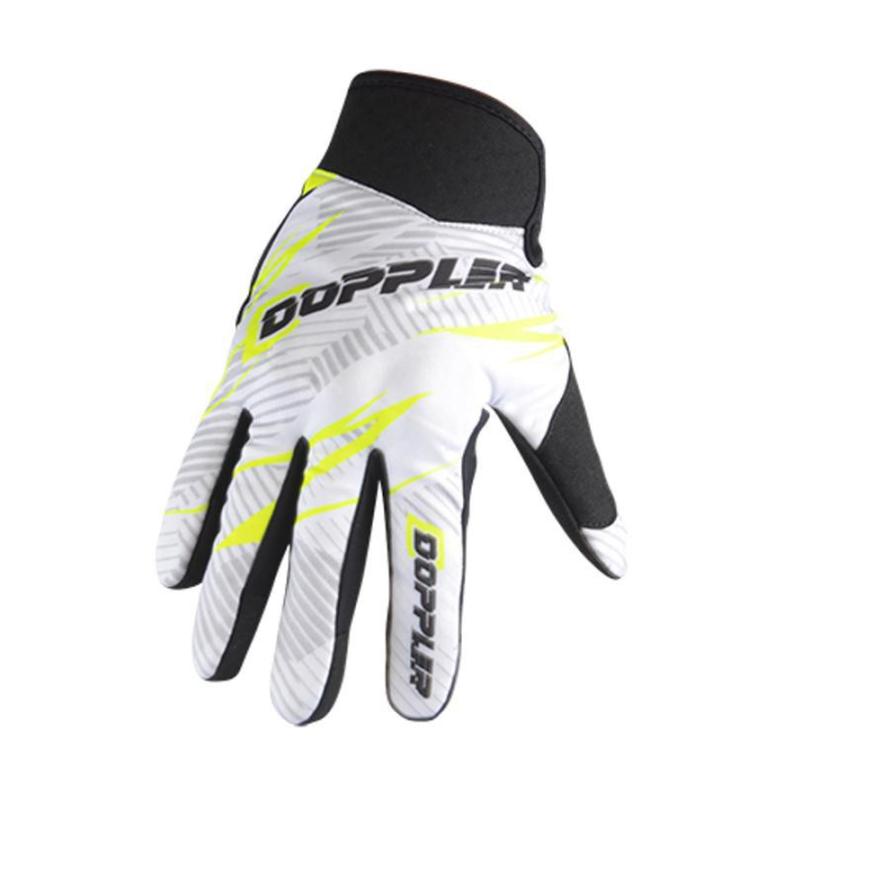 Doppler Cross Handschoenen Wit / Geel XL