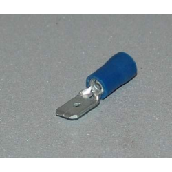 Kabelverb. Blauw Vlakstekker 6.5MM