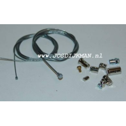 Kabel reparatieset 2X Kabel + 9X Nippel