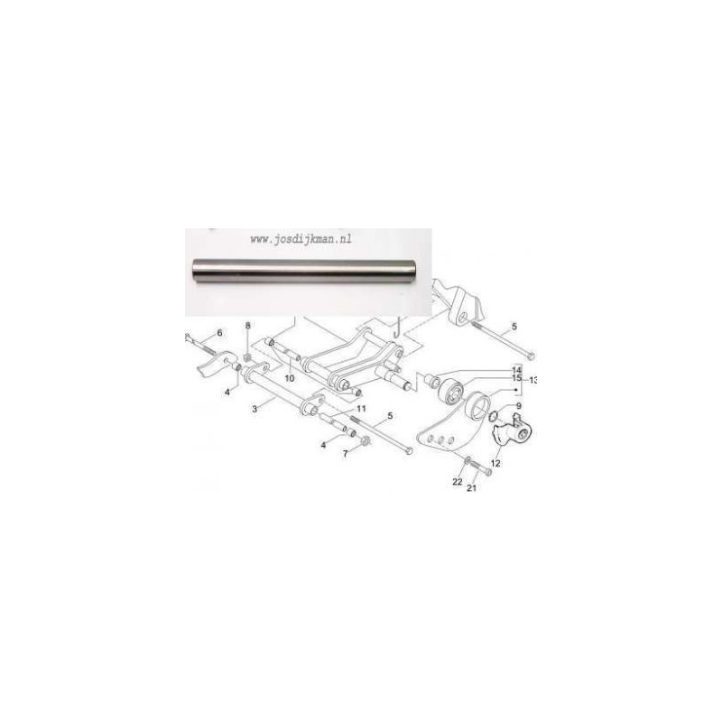 Bus subframe voorzijde Zip2000 4T