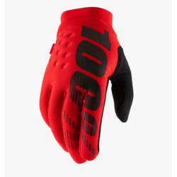 Winter Cross Handschoenen 100% Brisker Rood S