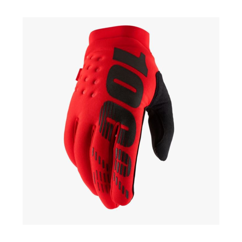 Winter Cross Handschoenen 100% Brisker Rood S