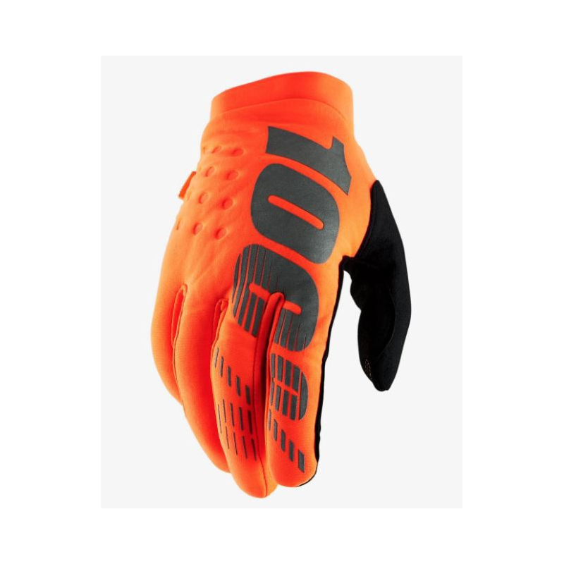 Winter Cross Handschoenen 100% Brisker Oranje XXL