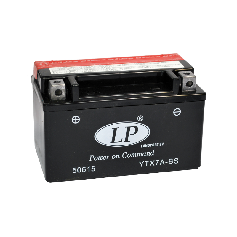 Accu Landport YTX 7 A BS A-Kwaliteit Accu Landport YTX 7 A BS A-Kwaliteit