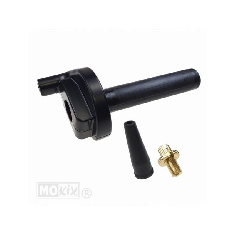 Snelgas Handle Tuning Zwart Haaks