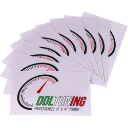 Sticker DDL Tuning 80X40MM Per Stuk