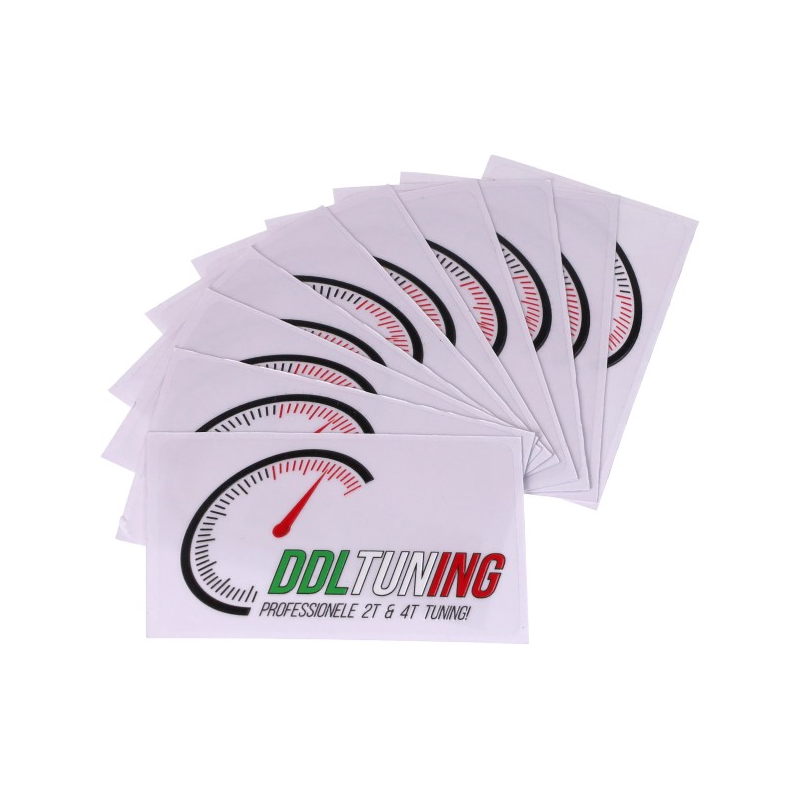 Sticker DDL Tuning 80X40MM Per Stuk