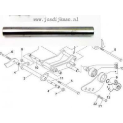 Subframe bus achterzijde Zip2000 4T