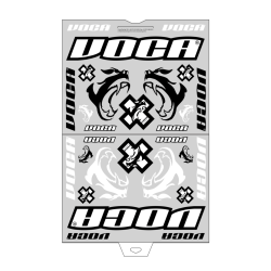 Stickerset Voca-Racing Race-Squad 28-Delig