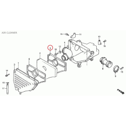Luchtfilter Rekje Achterzijde Honda MT / MB