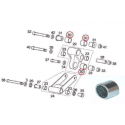 DRD PRO - Pro Link systeem Naaldlager Boven