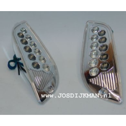 Knipperlichtset LED Voorzijde Vespa LX/LXV/S