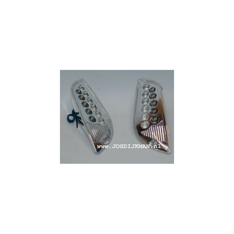 Knipperlichtset LED Voorzijde Vespa LX/LXV/S