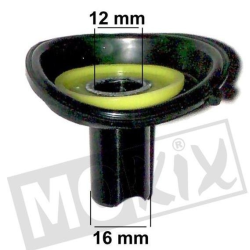 Gasschuif Membraan 16MM GY6