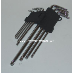 Set Torx Sleutels 9-Delig