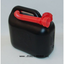 Jerrycan Zwart 5 liter