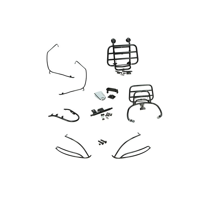 Sierbeugelset Compleet Vespa Primavera / Sprint Mat Zwart