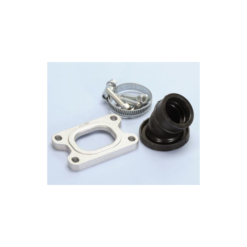 Spruitstuk Polini Derbi / AM6 28.5MM Draaibaar 30 Gradenbocht Spruitstuk Polini Derbi / AM6 28.5MM Draaibaar 30 Gradenbocht