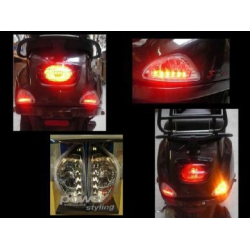 Knipperlichtset Achter LED Vespa LX Running lights