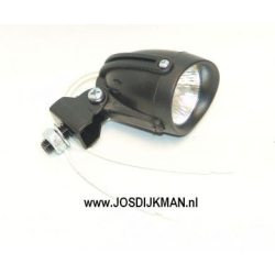 Halogeenlamp Opbouw Zwart 12V - 20 Watt