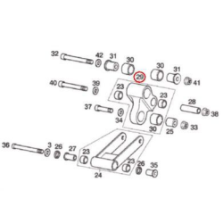 DRD PRO - Pro Link systeem - Bovenzijde + Lagers