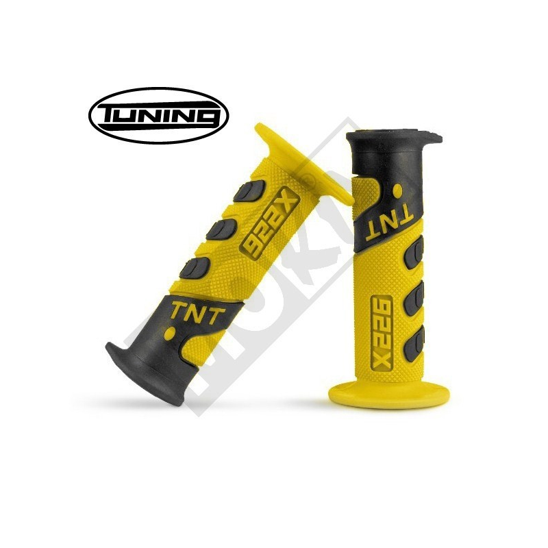 Handvatset TNT Cross 922X Zwart/Geel Handvatset TNT Cross 922X Zwart/Geel