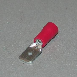 Kabelverb. Rood Vlakstekker 6.5MM