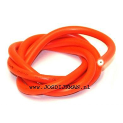 Bougiekabel 7MM Oranje - 1 Meter