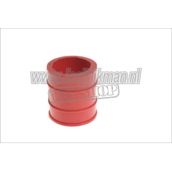 Uitlaat rubber - bevestiging demper - 30mm Rood