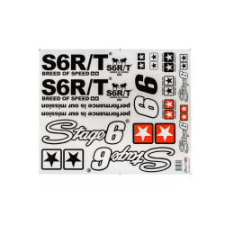 Stage 6 Stickerset Groot Witte letters