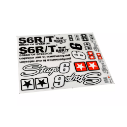 Stage 6 Stickerset Groot Witte letters