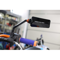 Spiegel Stage6 F1 M8 Links Zwart