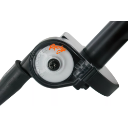 Snelgashendel Motoforce Universeel Zwart