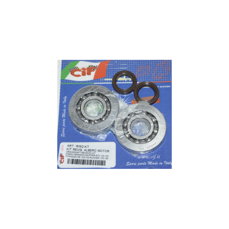 Krukaslagerset SKF / CIF Piaggio 125-180CC