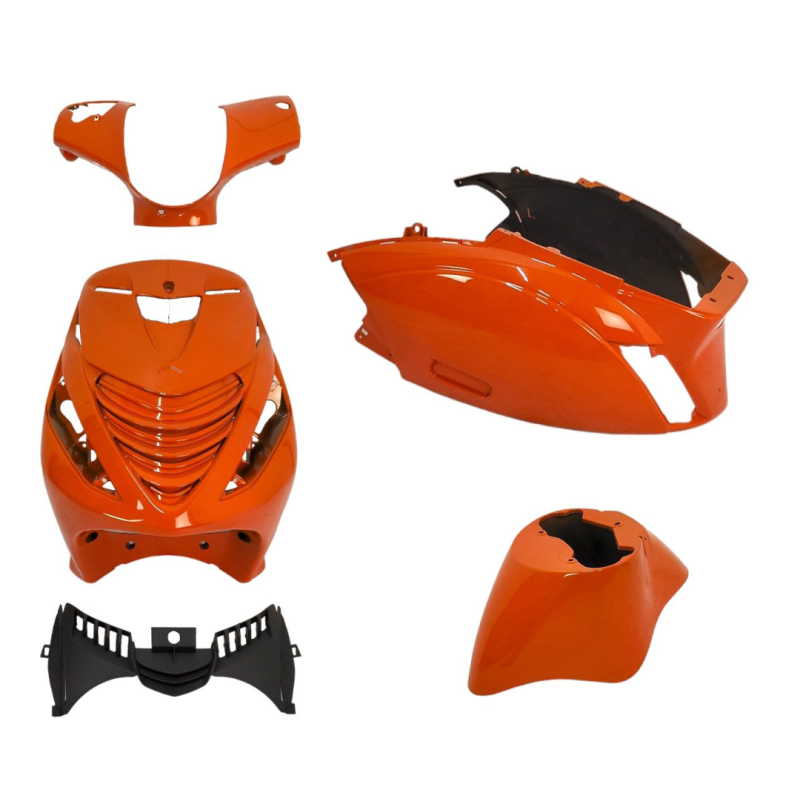 Kappenset Model SP Dicht Piaggio Zip 2000 5-Delig KTM Oranje