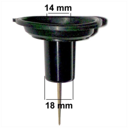 Gasschuif Membraan 18MM GY6