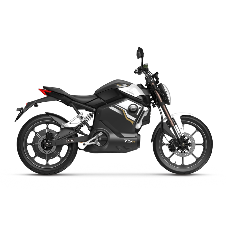 Vmoto Soco TSX Elektrisch Silver Black 45KM Vmoto Soco TSX Elektrisch Silver Black 45KM
