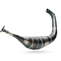 Uitlaat Voca Racing 70/80CC Carbon Derbi Onderlangs