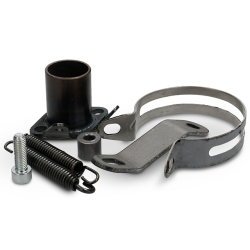 Uitlaat Voca Racing 70/80CC Carbon Derbi Onderlangs