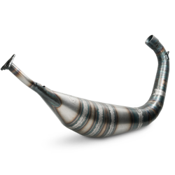 Uitlaat Voca Racing 70/80CC Carbon AM6 Onderlangs