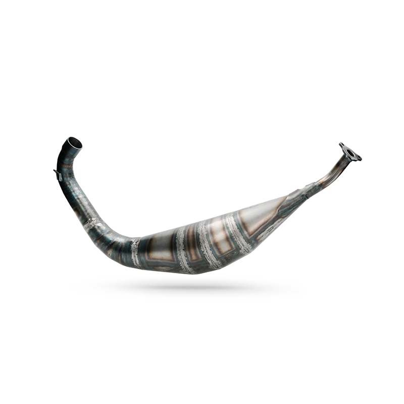 Uitlaat Voca Racing 70/80CC Carbon AM6 Onderlangs